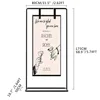 Welcome square stand 0.8*1.75m Gold