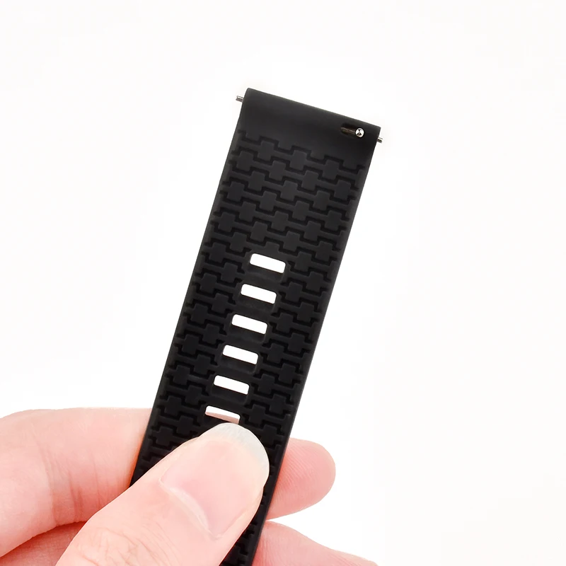 22mm Watchband Quick Release Soft Silicone Watch Strap Wristband for Samsung Galaxy Watch