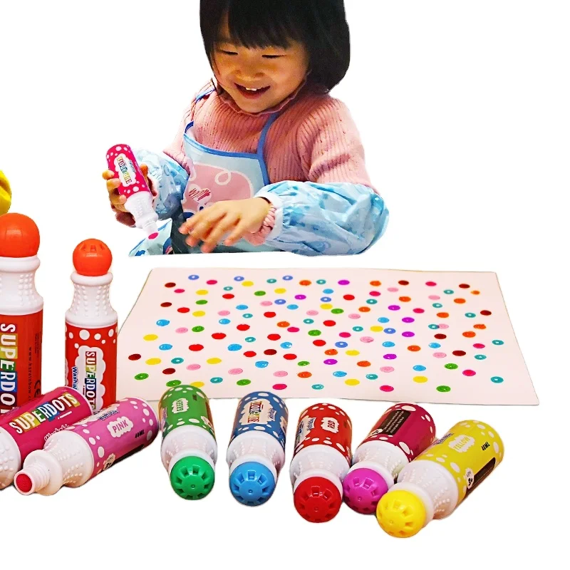 superdots washable markers set, dty 12