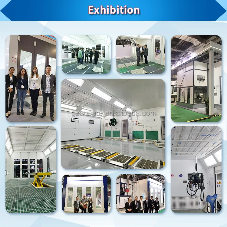Ce Approved 2023 Outdoor Automotive Paint Booth Bus Spray Booth For