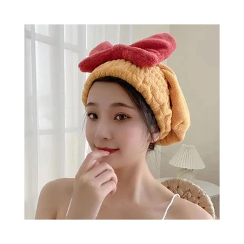 Best Price eco-friendly microfiber towel turban hair wrap 300 gsm multicolor thick quick dry towel hair wrap