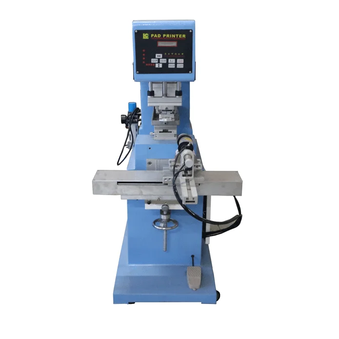 High Precision Single Color Semi-automatic Pad Printer Engine Grade Single LED Bulb  Paper Label Core Pump New Condition