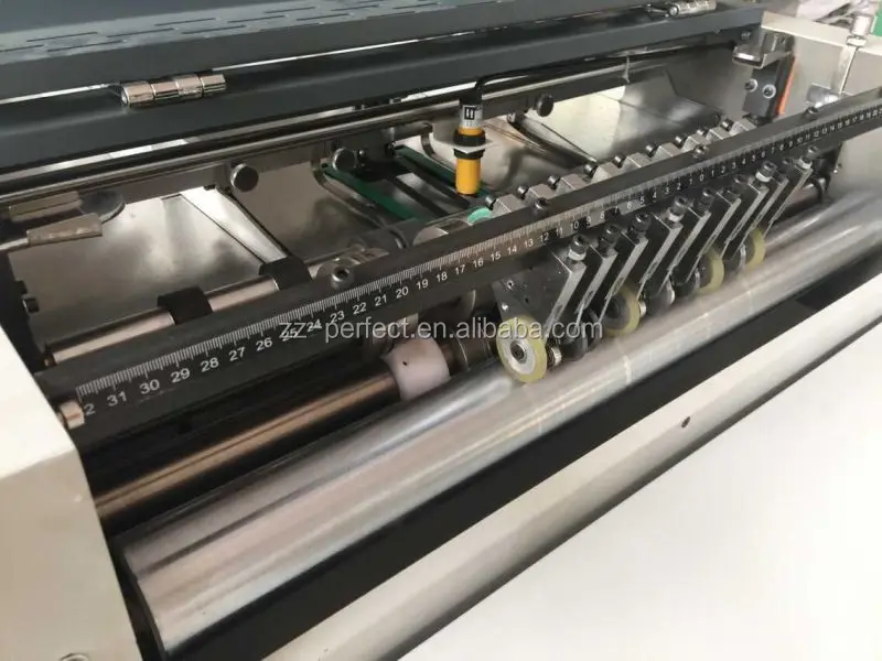 High Speed Automatic Paper Perforating Half Cutting Creaser Machine  Price Paper Creasing Machine