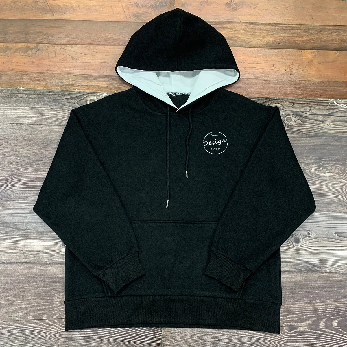 JL57B Men’s Oversized Hoodie Hip Hop Sweatshirt Clothing Heavyweight Pullover 3D Puff Printing Spider Hoodie