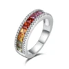 18K White Gold