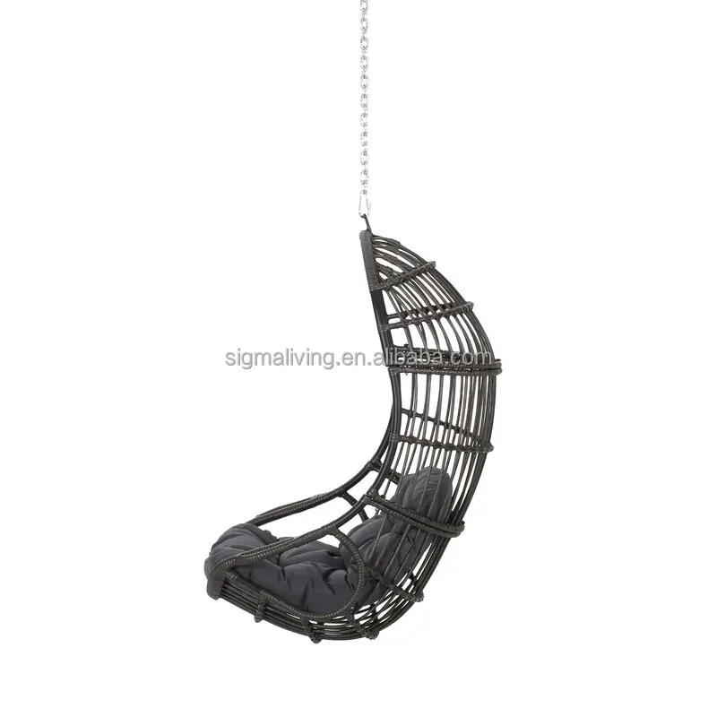 Hot sale outdoor swing patio swing chair rattan porch swing