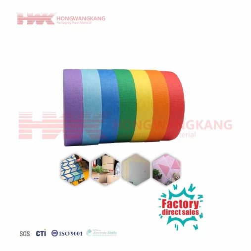 HWK Factory Custom Cheaper Washi Tape Crepe Paper Print Washi Tape Box Washi Tape Box