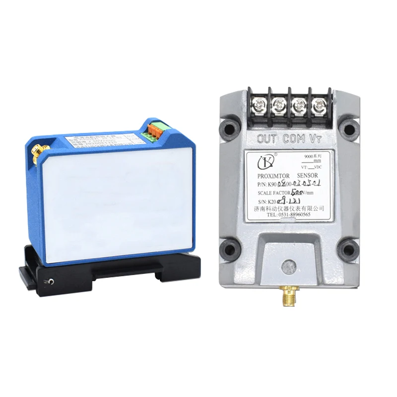 Wholesale Mini Industrial Analog Accelerometer Vibration Sensor Transmitter  0-100/0-200/0-500um Wireless Integrated 4-20mA
