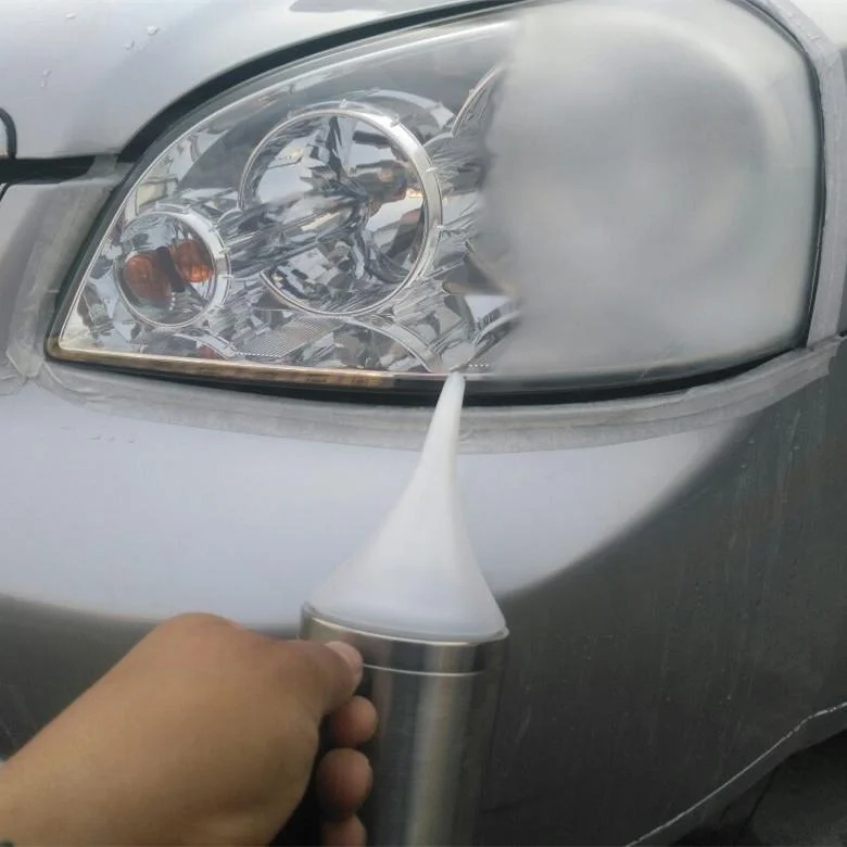 Automotive Headlight Cleaner and Restorer Kit Headlamp Light Lens Cleaning Kit Restore for Cars