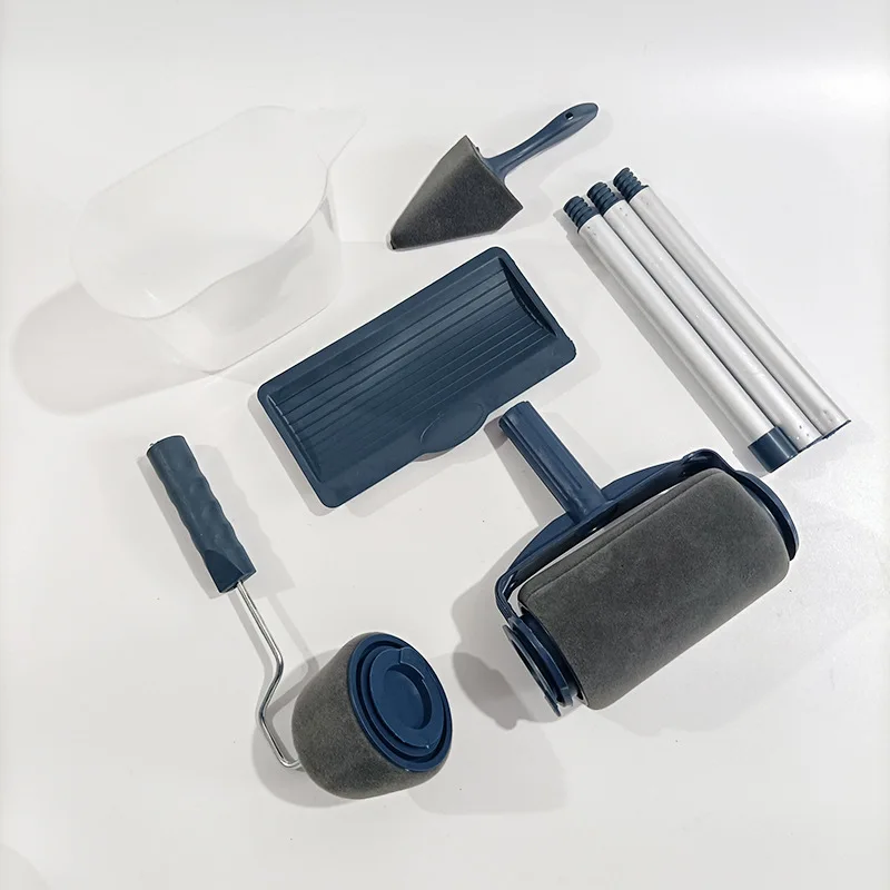 Wholesale Multi Functional Polyacrylic Fabric Easy Paint Brush and Roller Paint Runner Pro Roller Brush Painting Handle Tool