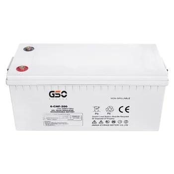 Factory 12V200Ah Rechargeable UPS Battery Deep Cycle Gel battery hot selling in world