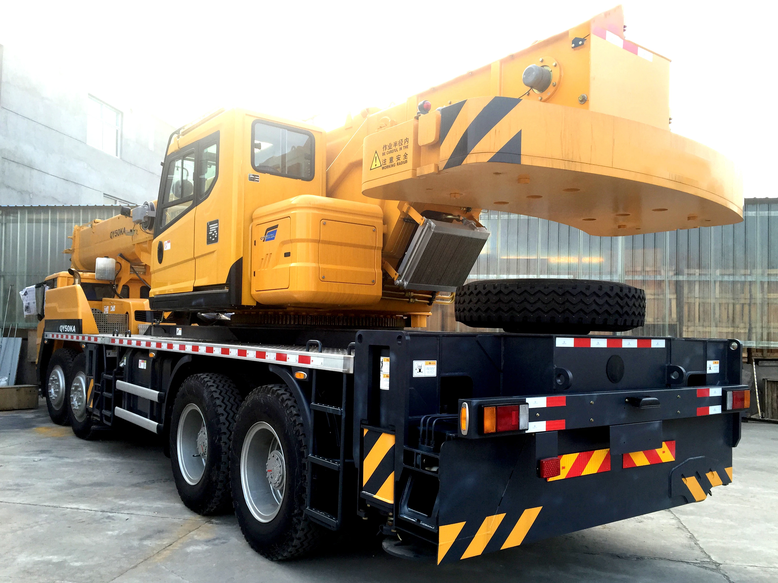 50 Ton QY50KA Hydraulic Lifting Arm Truck Crane for Sale in Dubai