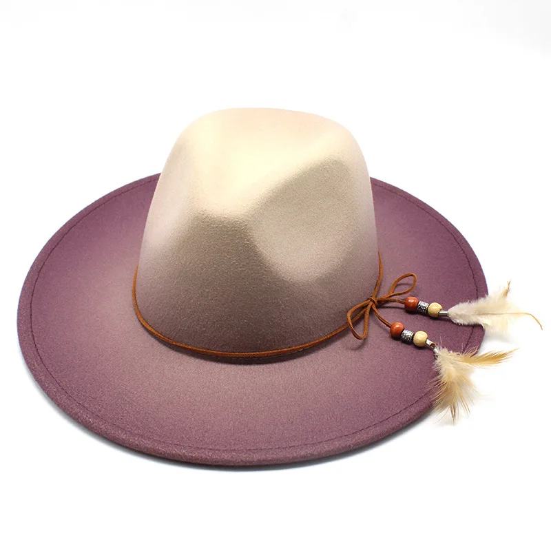 Green Khaki Black Vintage Jazz Hat 