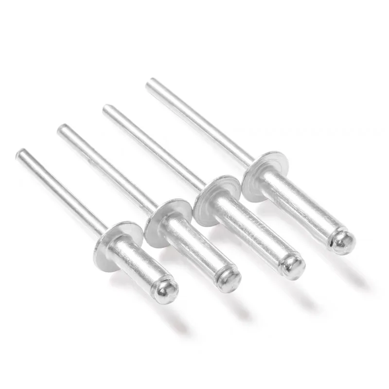 Blind Pop Colored Different Types Of Pop Rivets Closed End Aluminum