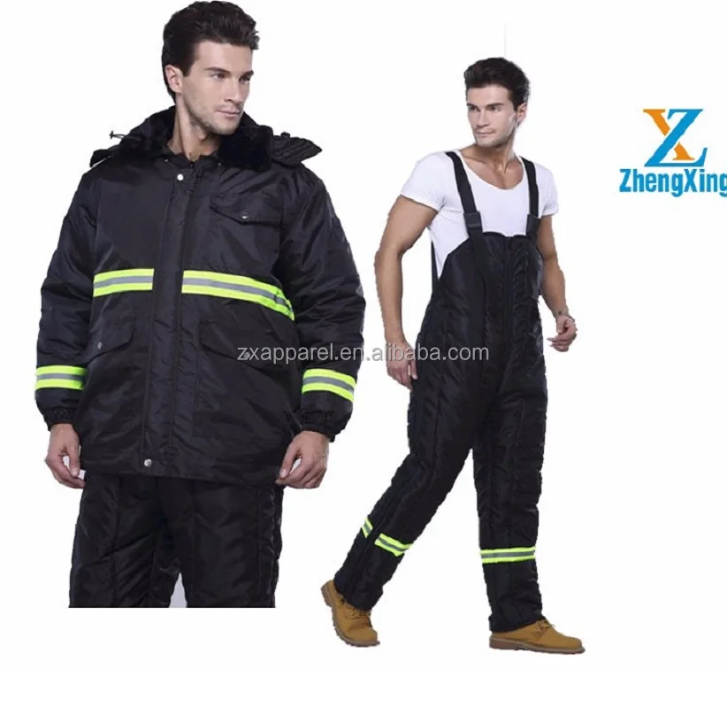 Custom Made Cold Room Storage Freezer Jacket and Pants Winter Safety ...