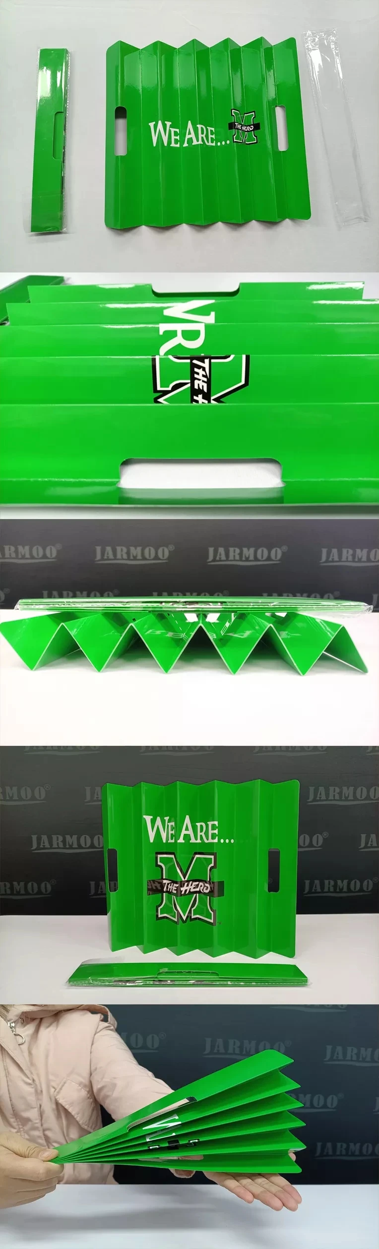 Hot Sale Football Fans Paper Hand Clapper Promotion Paper Banner Hand