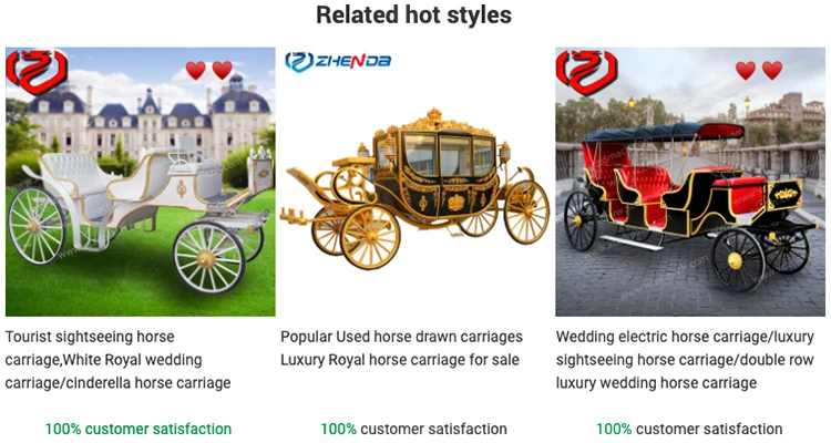 Caleches Sightseeing horse drawn carriage/horse wagon/horse carts