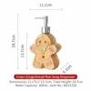 Bouteille à pompe Bonhomme en pain d'épices vert 300 g (360 ml) W215328