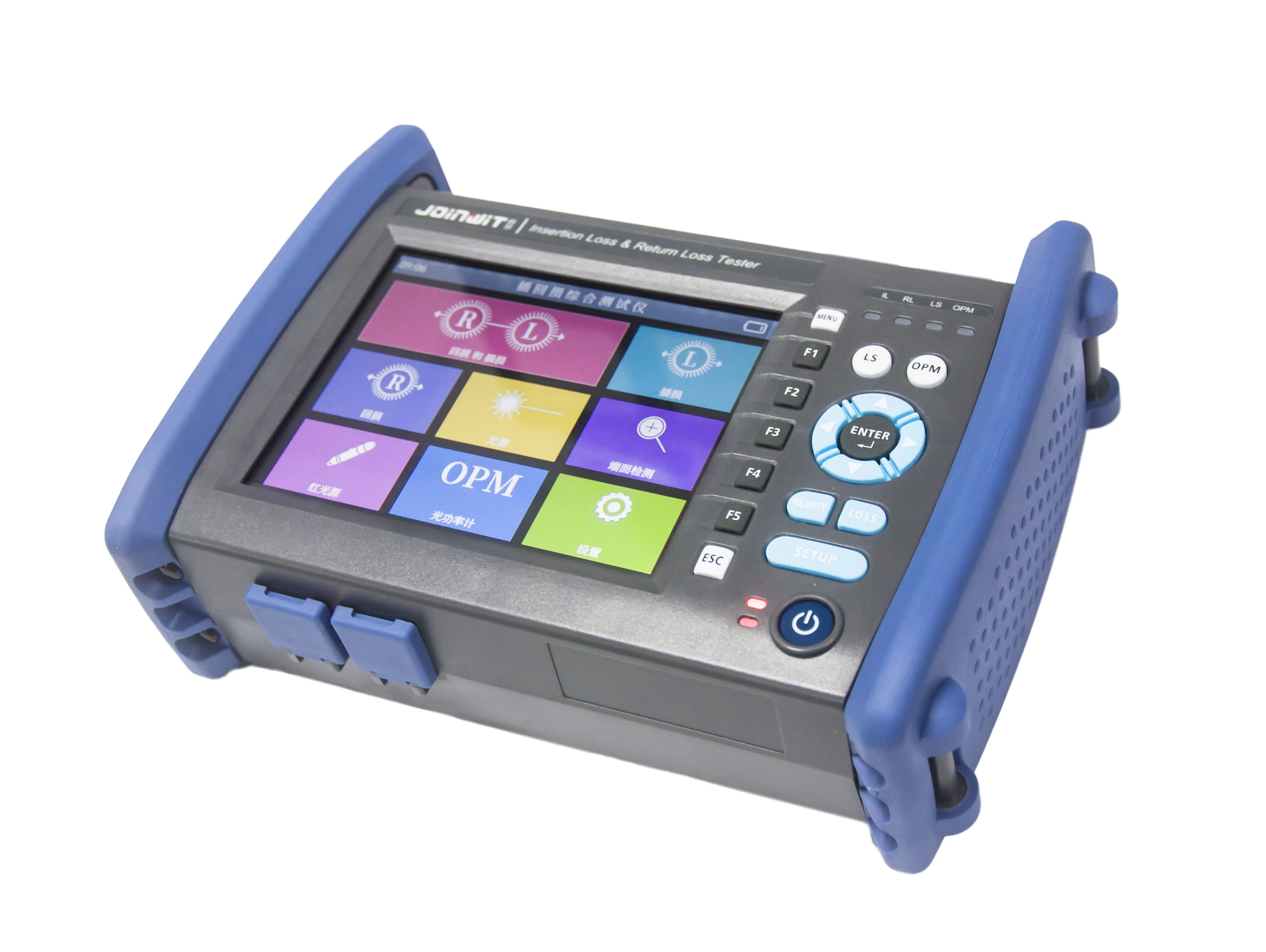 Fiber Optic Insertion Loss And Return Loss Multifunction Integrated