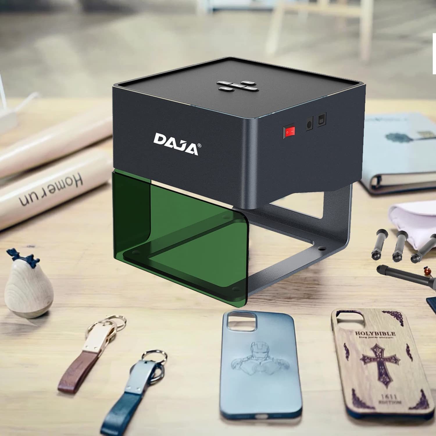Grabador Láser DAJA DJ6 3W, Máquina de Grabado Láser para
