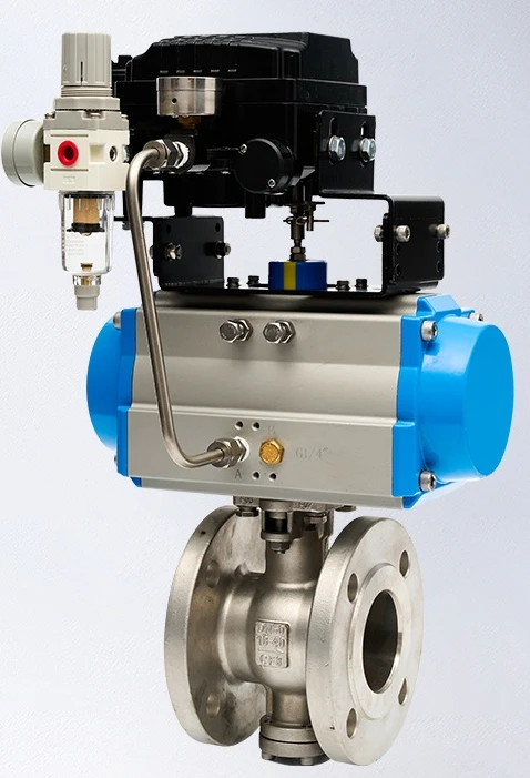 Explosion Proof Modulating Inch Pneumatic Flange Ball Valve Buy