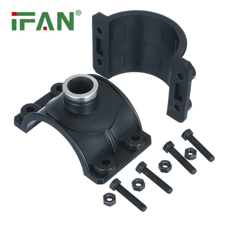 IFAN Factory Price Pp Compression Saddle Clamp 63Mm Irrigation Pipe Electrofusion Hdpe Fittings