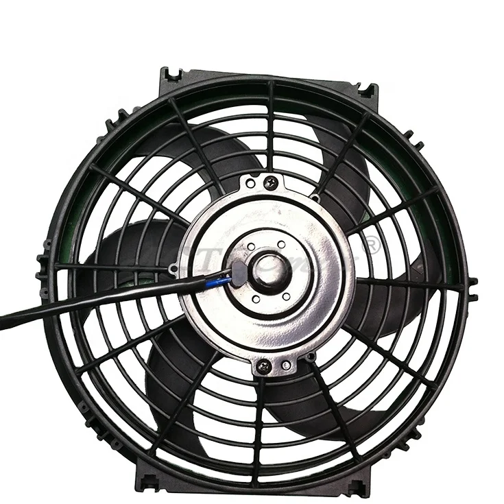 Ventilateur De Radiateur 12V 25.4cm - 80W - Refroidissement Moteur Haute Performance - Universel Pour Voiture, Camion, Camping-car