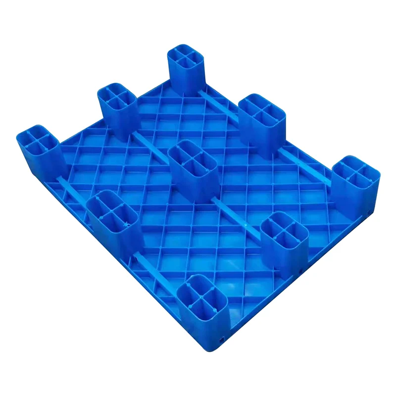 Grid face moisture proof plastic pallet flat top pallet