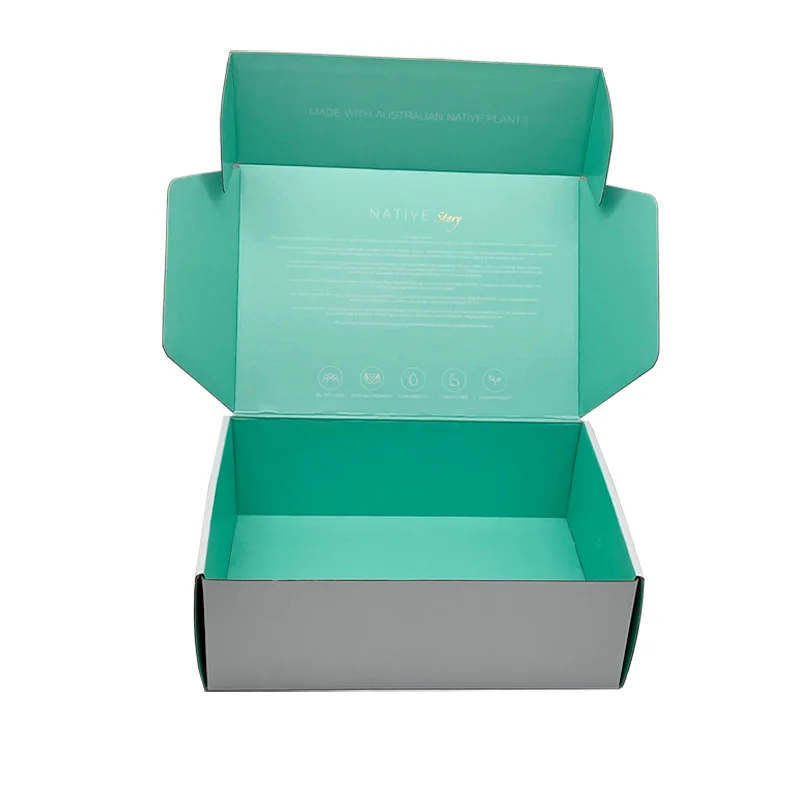 Custom Printing Logo Cosmetic Corrugated Packaging Recycle Mailer Paper Box Airplane Shipping Box factory