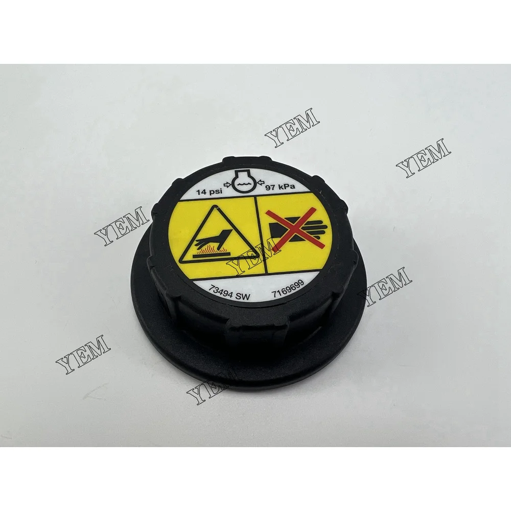 High Quality High Quality 6733429 Water Coolant Tank Cap for Fit Bobcat Repair Parts