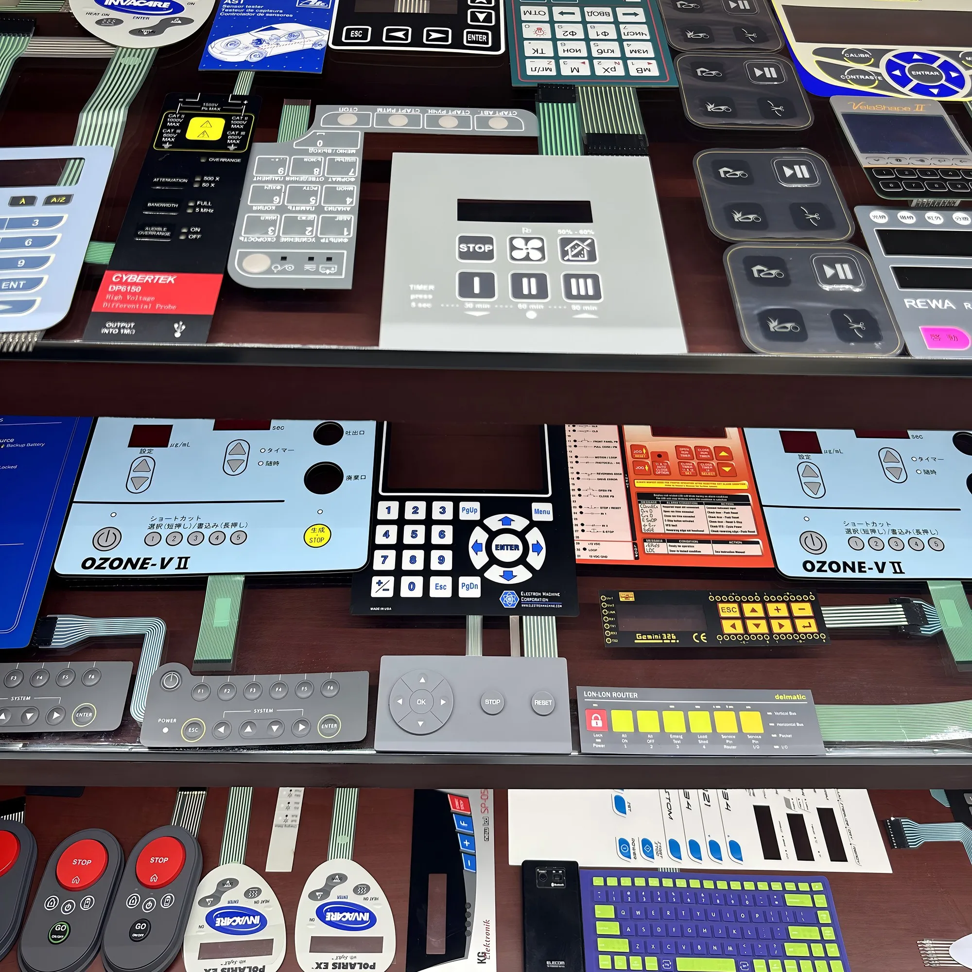 Customizable Optimal Conductive Silicone Membrane Switch Buttons Keypad with Customizable LOGO Size and Colors