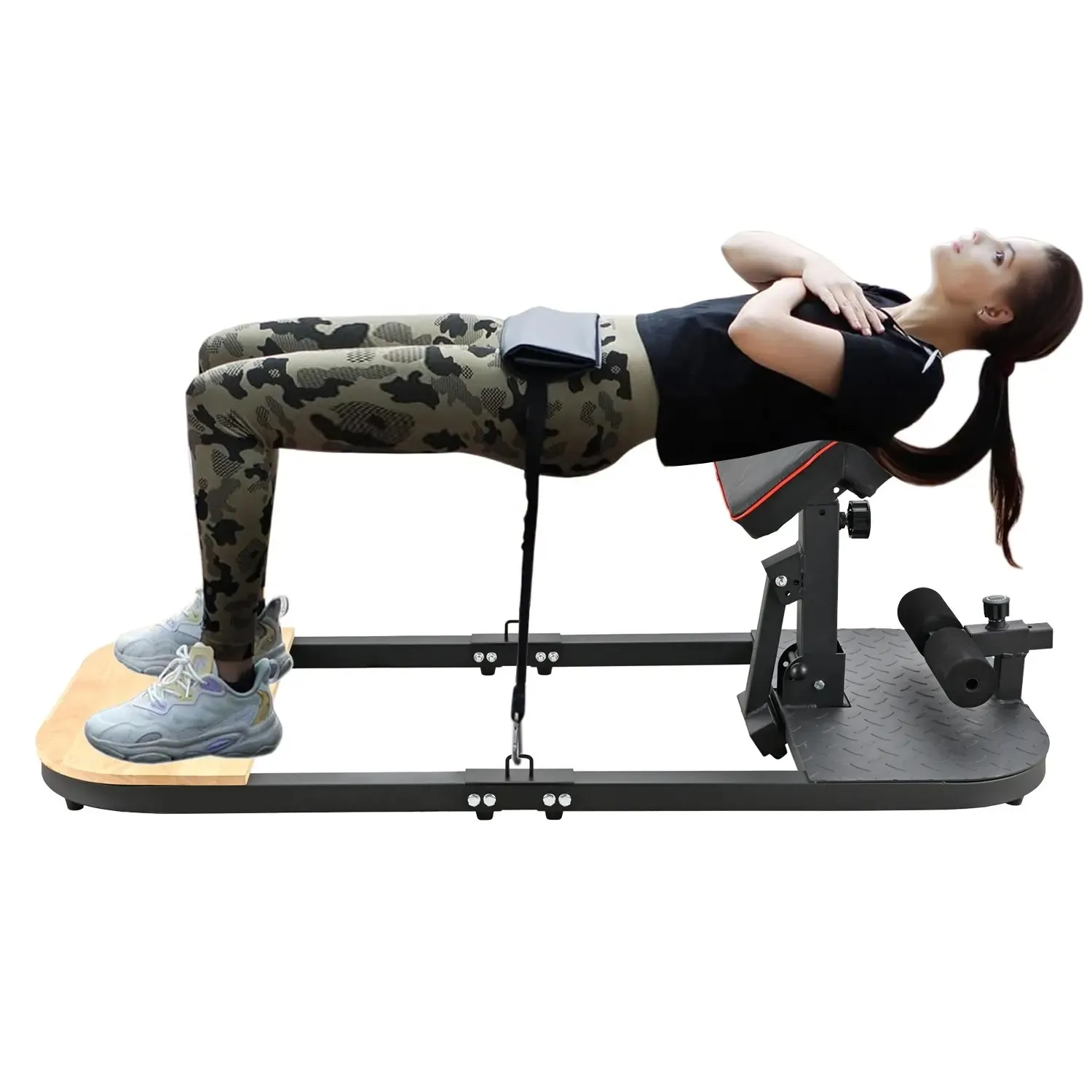 Customized Exercise Hip Up Trainer Fitness Workout Portable Hip Thrust Machine Thigh Button Buttock Hip Up Trainer