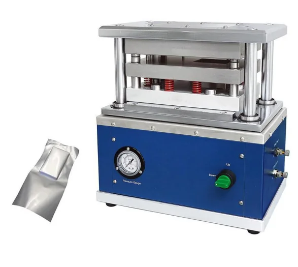 Laboratory Compact Gas-Driven Aluminum Laminated Films Die-Cutting Forming Machine For Pouch Cell Fabrication