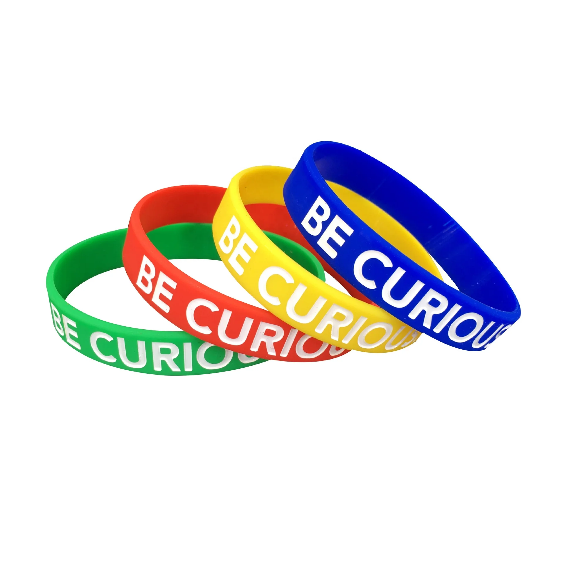 Wholesale Cheap Printing Debossed Silicon Bracelet Making Machine Bands Custom Silicon Wristband for Personalized Gifts