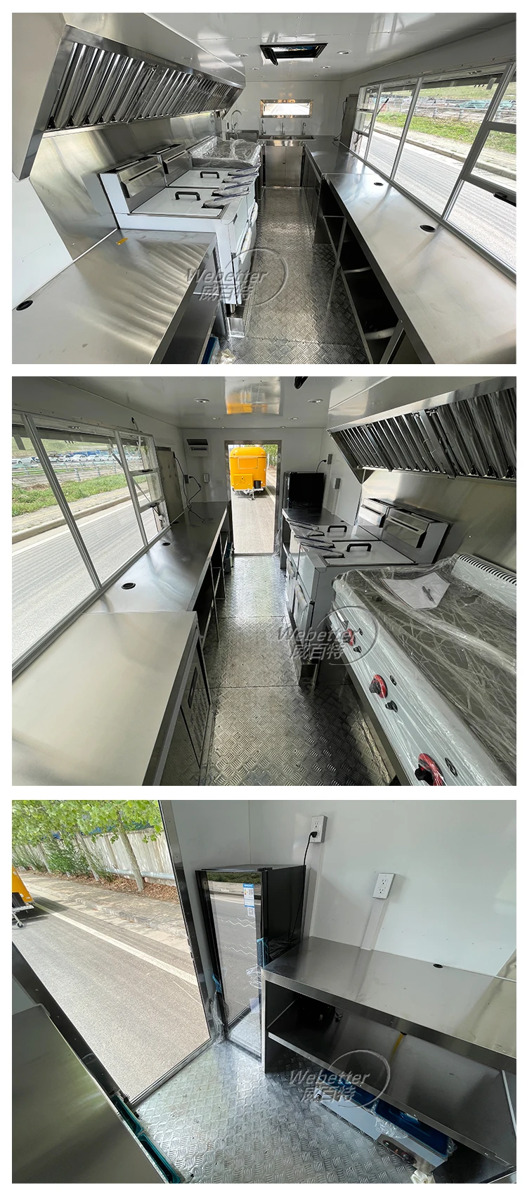 WEBETTER Food Truck - Fully Equipped Mobile Restaurant