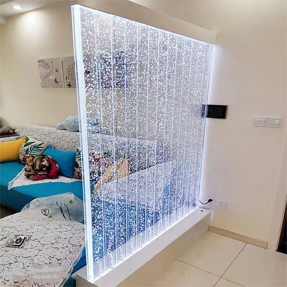 Wholesale Room Decoration and Partitions with Bubble Walls and LED Lights for Hotel and Restaurant Partitions