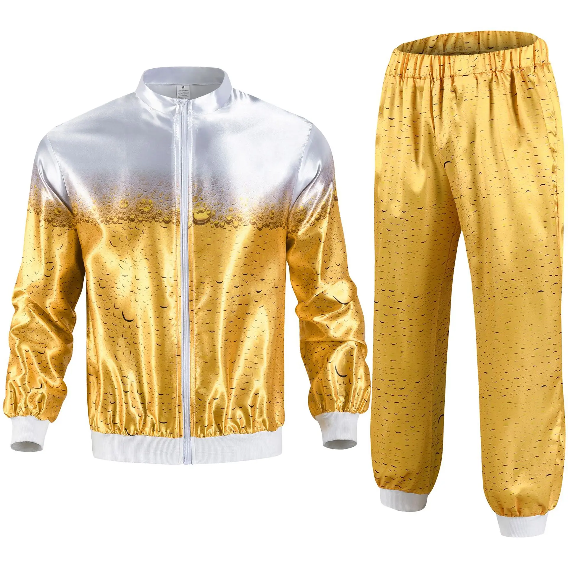 1980s Disco Hippie Tracksuit - Perfect for Adult Costumes