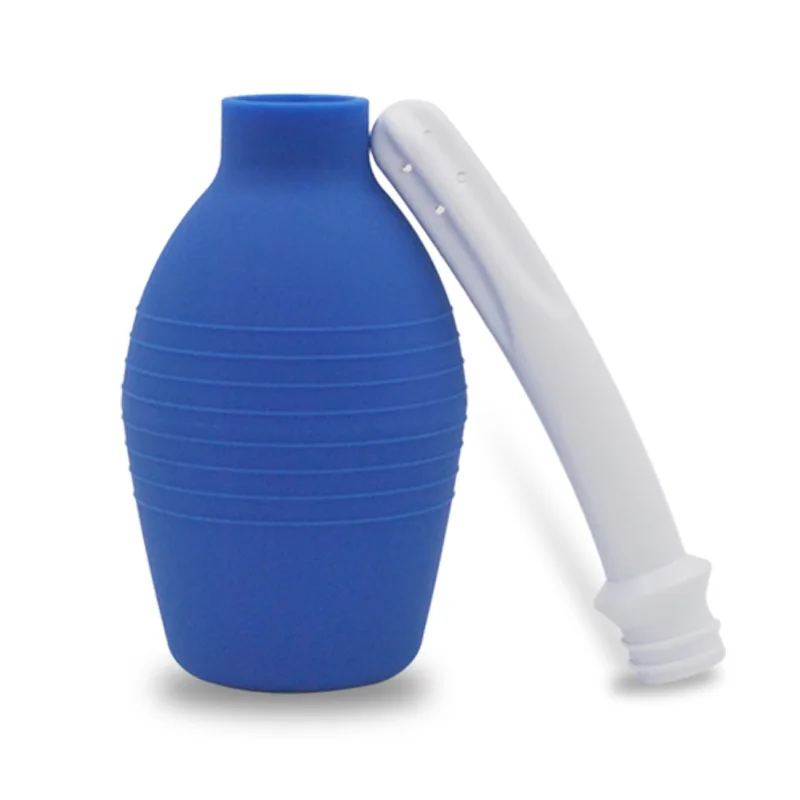 Various Size Colors Anal Enema Bulb Vaginal Douche Flusher Wash Kits