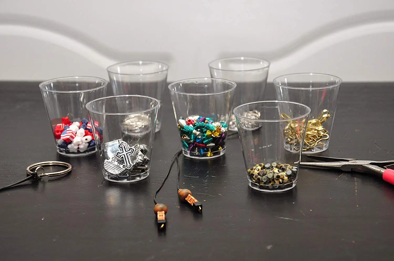 3 Oz Plastic Disposable Hard Shot Glasses Great For Whiskey Jello Shots