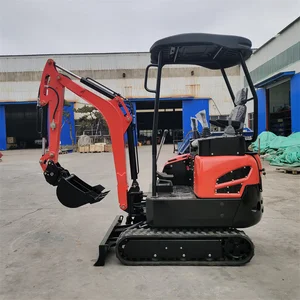 Free Shipping Mini Excavator Manufacturer EPA Engine 1.5 Ton Mirco Crawler 1 Ton Farm Excavator