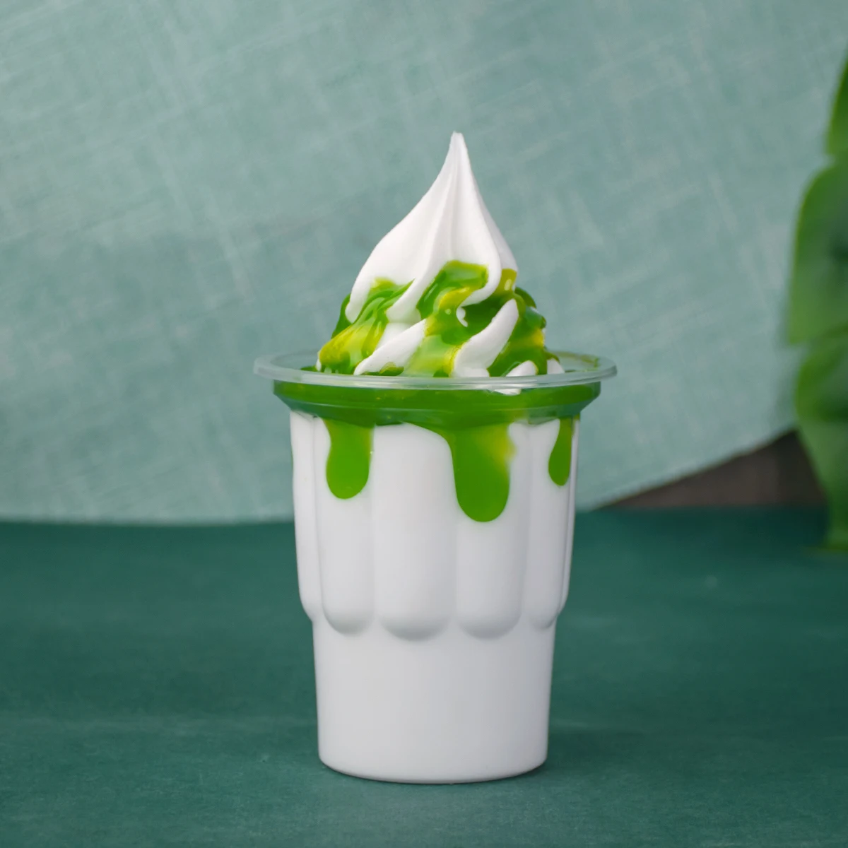 250m Soft Resin Artificial Fake Ice Cream Simulation Realistic Sundae Food Dessert Decoration Display Props Model Faux Sugar DIY