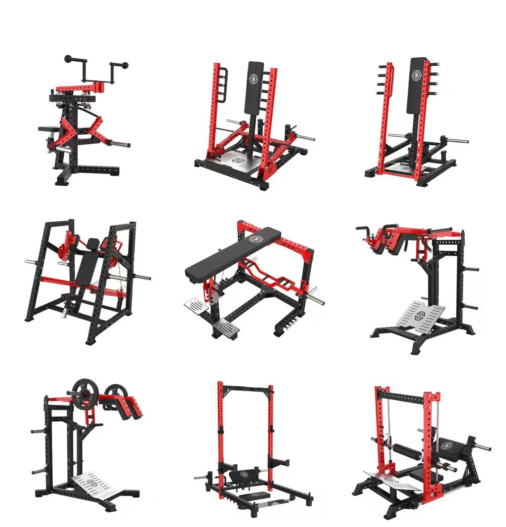TOPTONS K166 スタンディングハックスクワットマシン レッグプレス