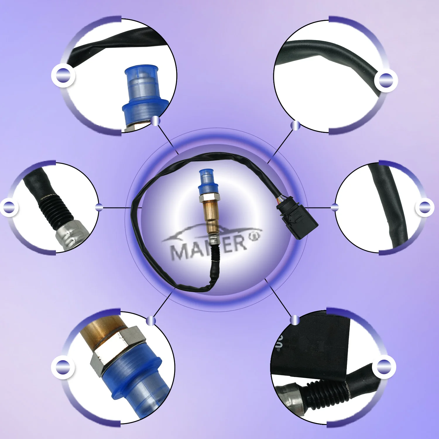 MANER High Quality Oxygen Sensor Oxygen Sensor 8K0906262J 8R0906262B for VW AUDI