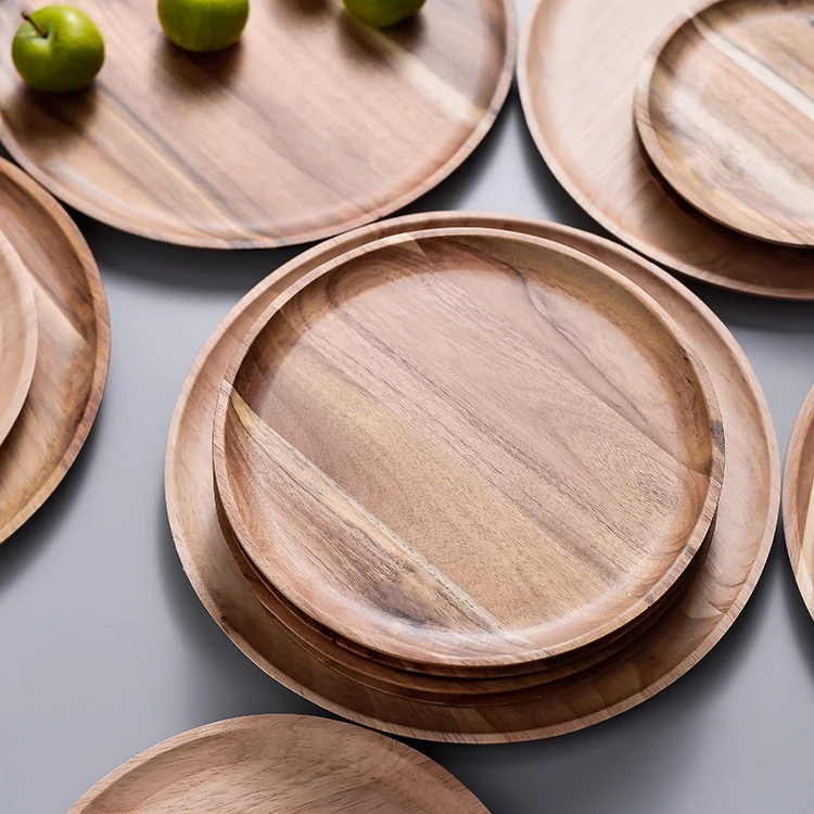 Popular wooden pizza tray