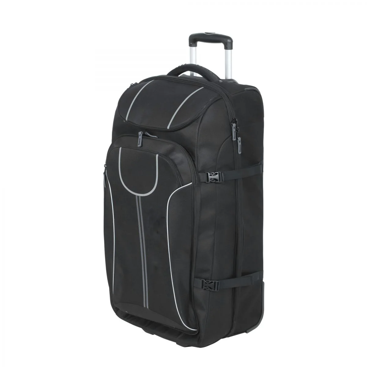 99L Large Capacity Roller Luggage with Backpack Straps