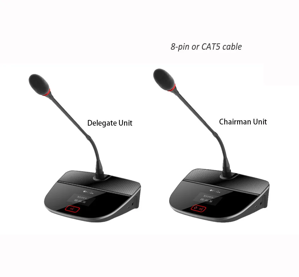 HUAIN Discussion Digital Conference System Chair Delegate Microphone Console Prices