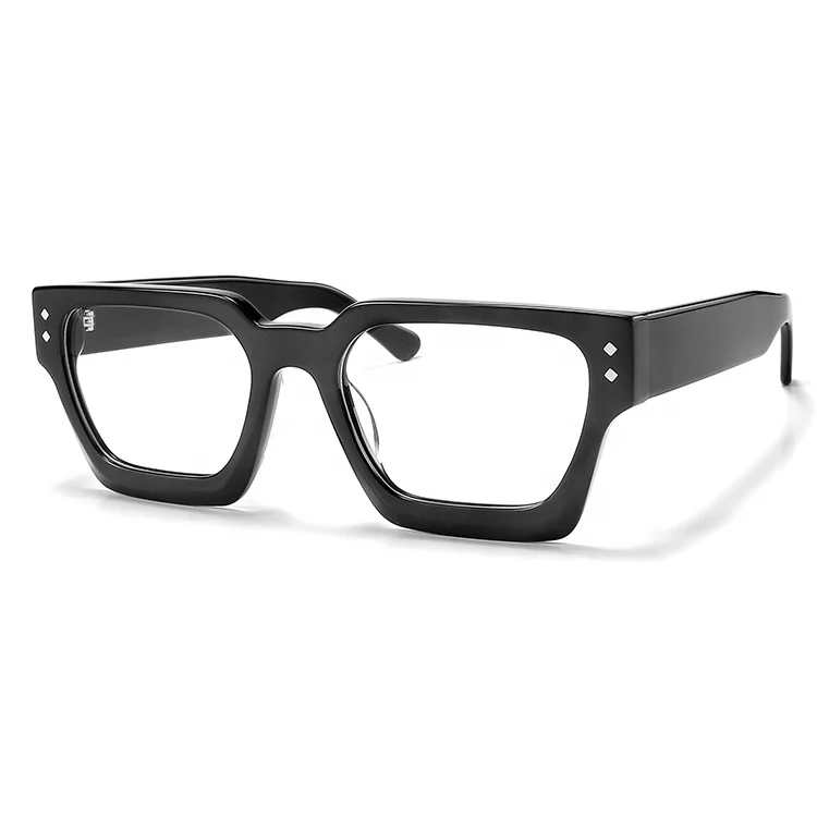 Shop Italian Designer Handmade Square Men Glasses