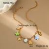 สร้อยคอปลาดาวสีเขียว NMSN-F432-1
