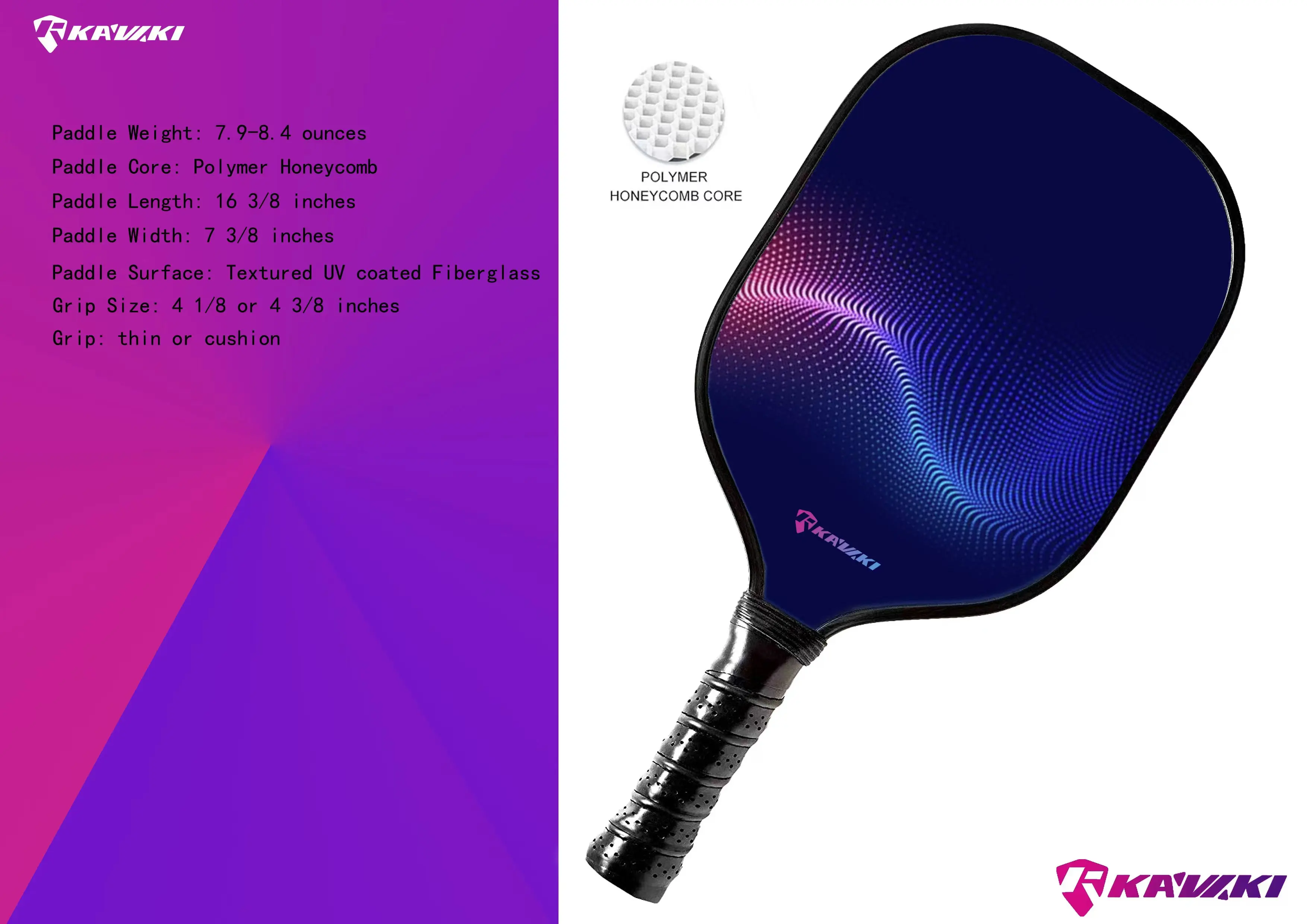 Горячая распродажа новая ракетка для пиклбола цельная термоформованная текстурированная поверхность из