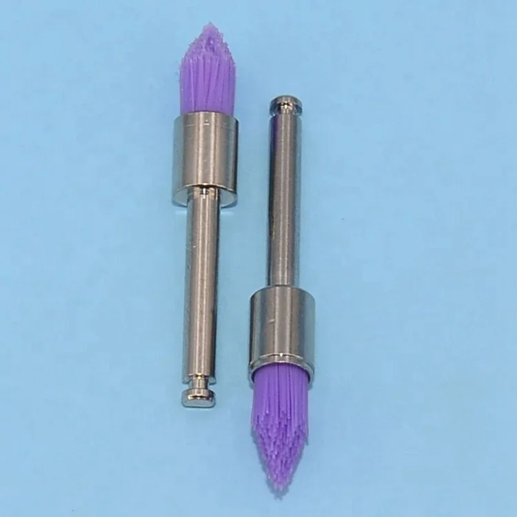 RTS High Quality Latch Type Prophy Brushes Disposable Cup Dental Polishing Brush
